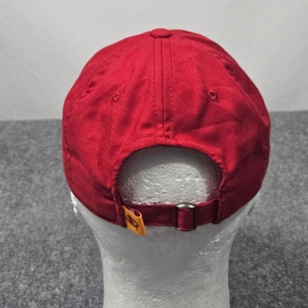 Iowa State Cyclones Hat Top of the World Red Strapback NCAA University Cap Ames - Picture 3 of 8